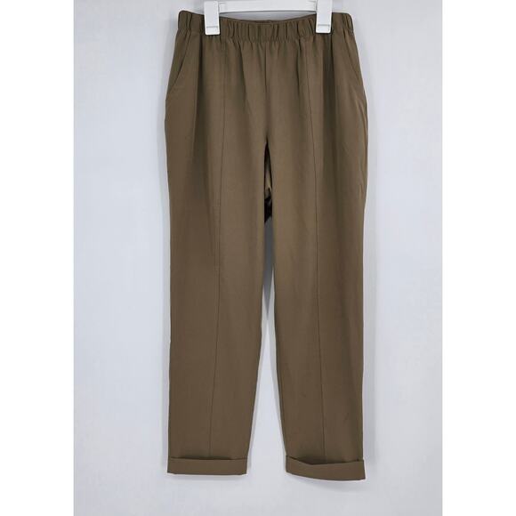 Varley Everly Turnup Taper Pants | Size Small | Tawny - Picture 6 of 8